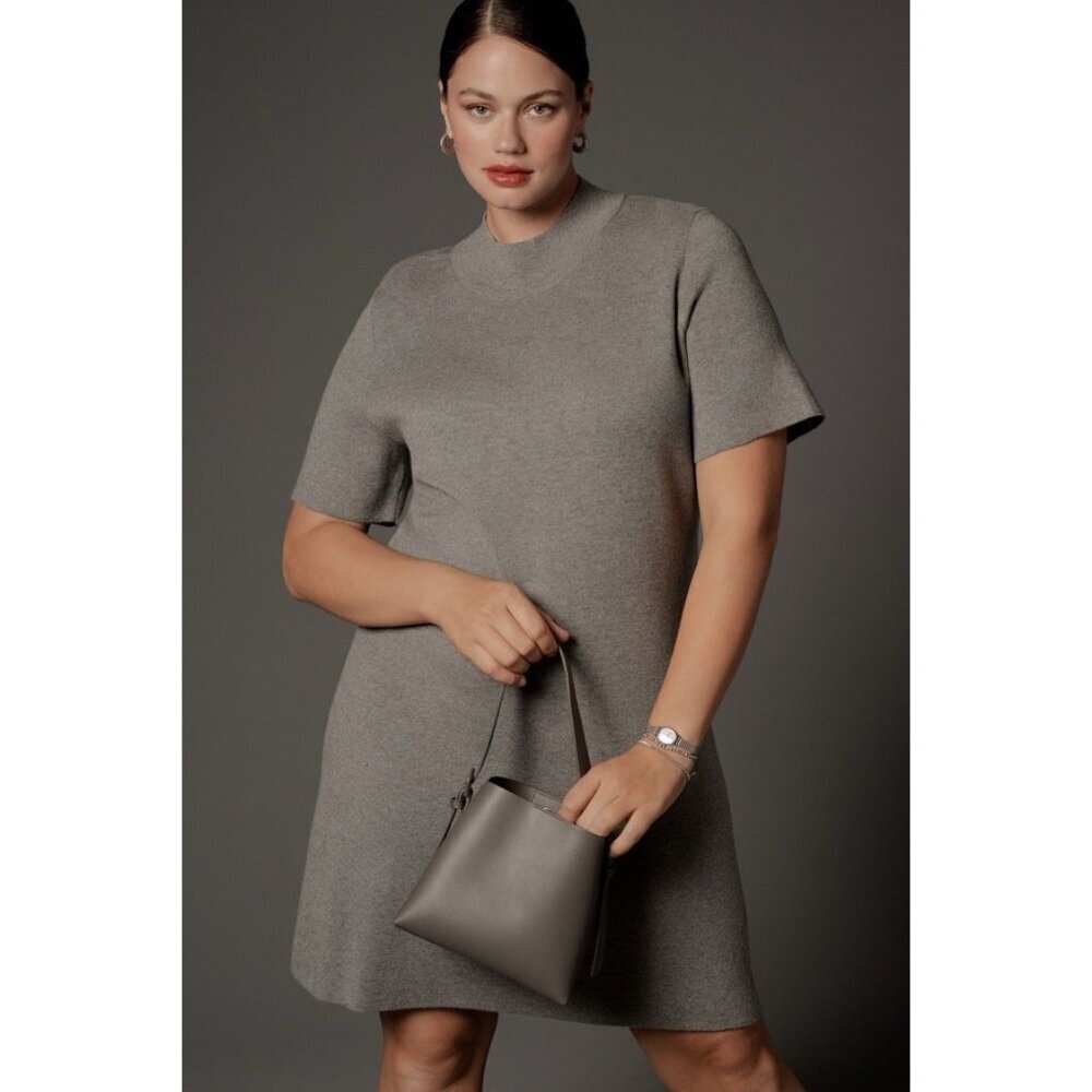 NWT Size 3X -Anthropologie The Nina Mock-Neck Mod Mini Dress (NWT US$ 148)